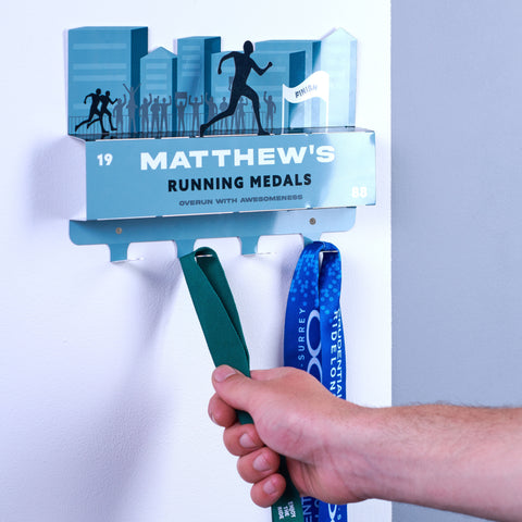 Oakdene Designs Keepsakes & Tokens Personalised Running Medal Hook