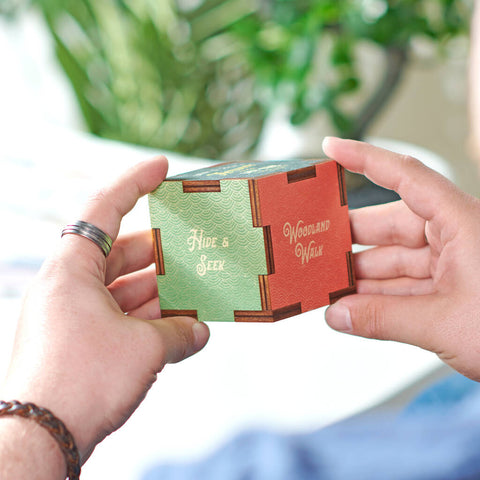 Oakdene Designs Keepsakes & Tokens Personalised Wooden Activity Dice