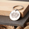Oakdene Designs Keyrings Personalised Happy Camper Metal Keyring