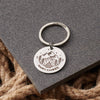 Oakdene Designs Keyrings Personalised Happy Camper Metal Keyring