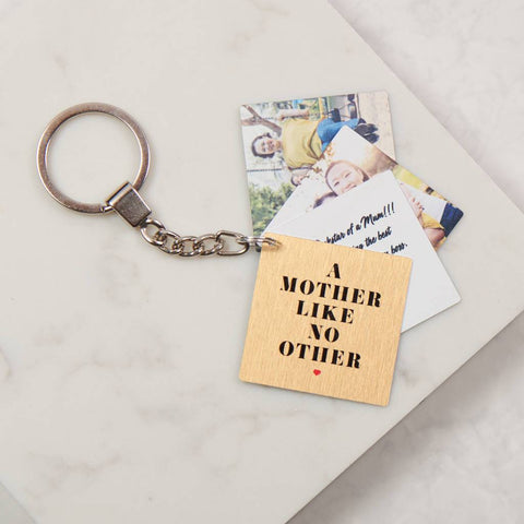 Oakdene Designs Keyrings Personalised Mother Like No Other Book Keyring