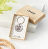 Oakdene Designs Keyrings Personalised Name And Year Metal Keyring