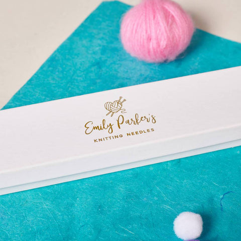 Oakdene Designs Knitting Needle Personalised Knitting Needles With Box