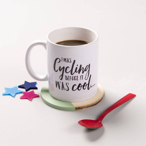 Oakdene Designs Mugs 'I Was Cycling Before It Was Cool' Ceramic Mug