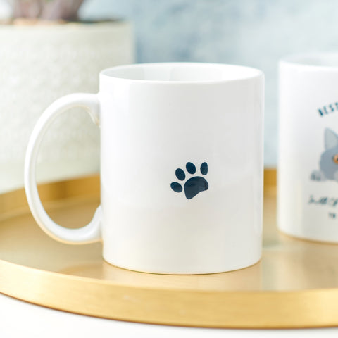 Oakdene Designs Mugs Personalised Best Cat Mum and Dad Mug