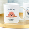 Oakdene Designs Mugs Personalised Best Dog Mum and Dad Breed Mug