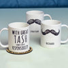 Personalised 'Great Tash' Man Mug - Oakdene Designs - 1