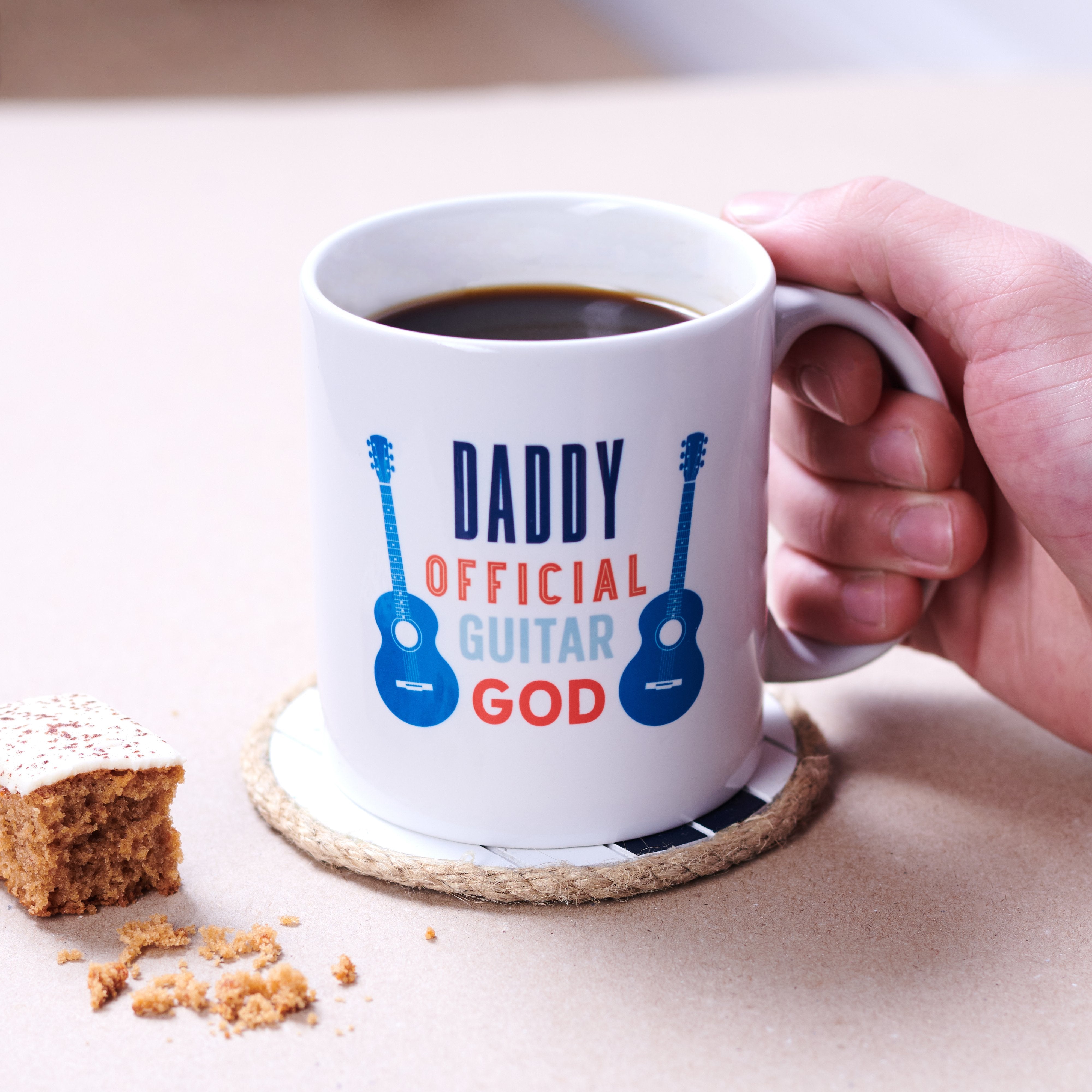 Oakdene Designs Mugs Personalised Guitar God Mug