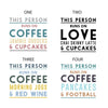 Oakdene Designs Mugs 'This Person Runs On' Personalised Mug