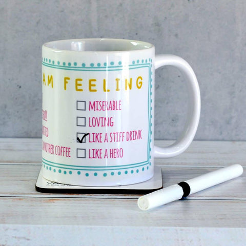 'Today I'm Feeling…' Mug - Oakdene Designs - 1