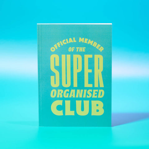 Oakdene Designs Notebooks Blue The Super Organised Club Notebook