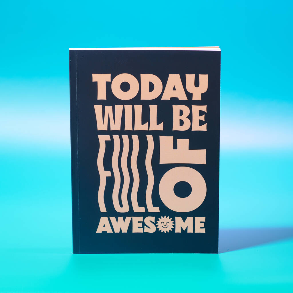 Oakdene Designs Notebooks Dark Navy Today Will Be Full Of Awesome Notebook