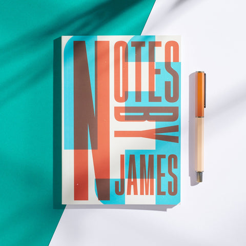 Oakdene Designs Notebooks Personalised Abstract Notes By Notebook