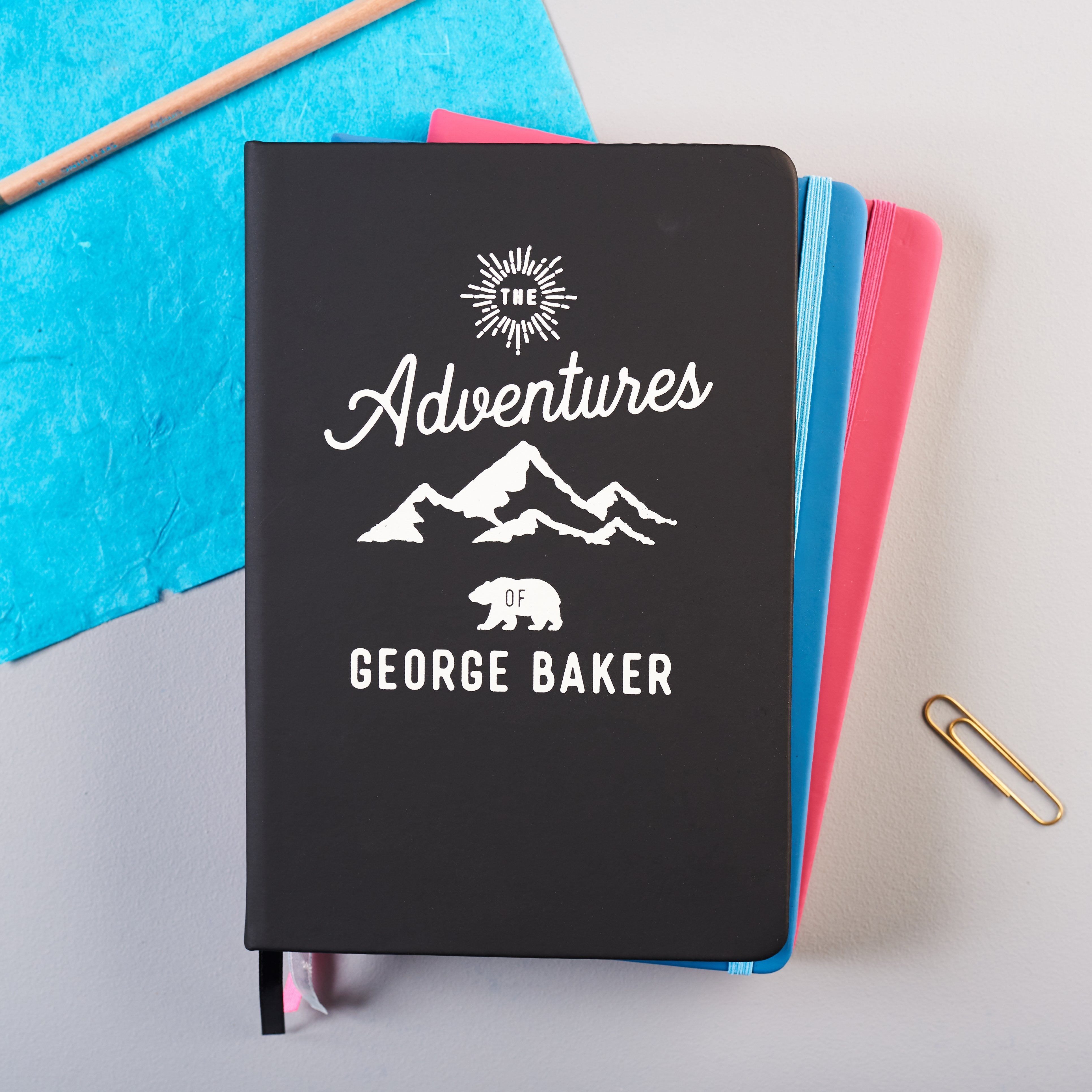 Oakdene Designs Notebooks Personalised 'Adventures Of' Notebook