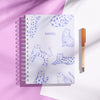 Oakdene Designs Notebooks Personalised Cat Print Notebook