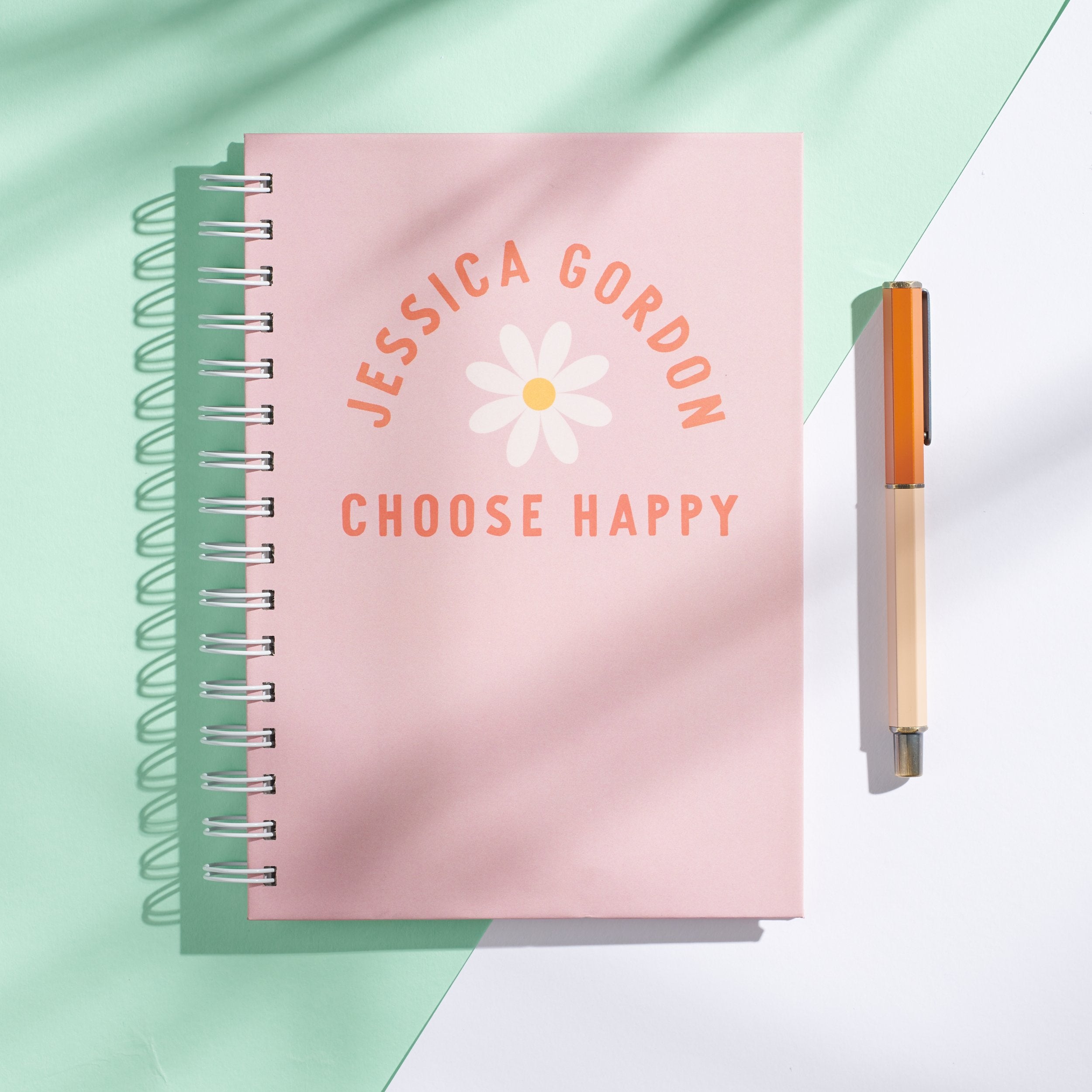 Oakdene Designs Notebooks Personalised 'Choose Happy' Notebook