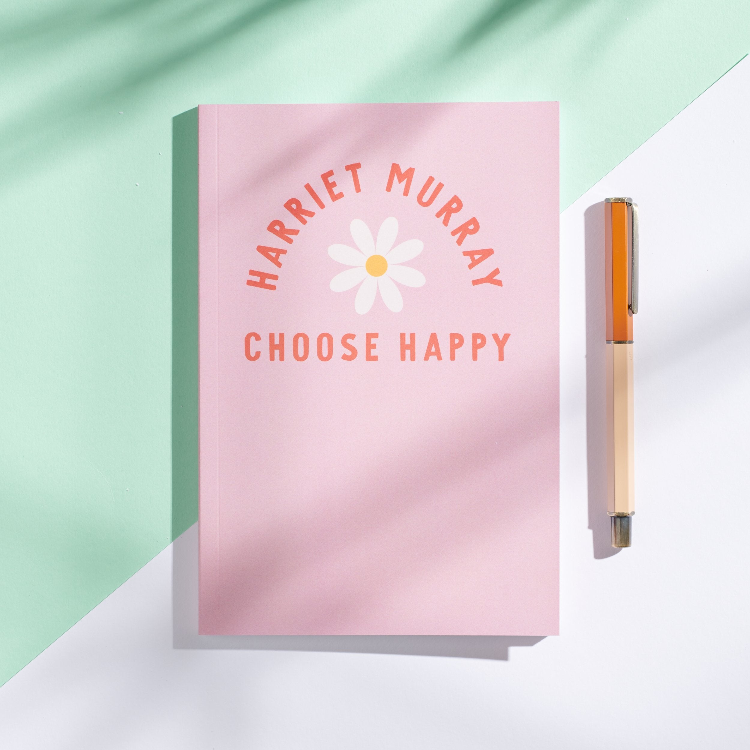 Oakdene Designs Notebooks Personalised 'Choose Happy' Notebook