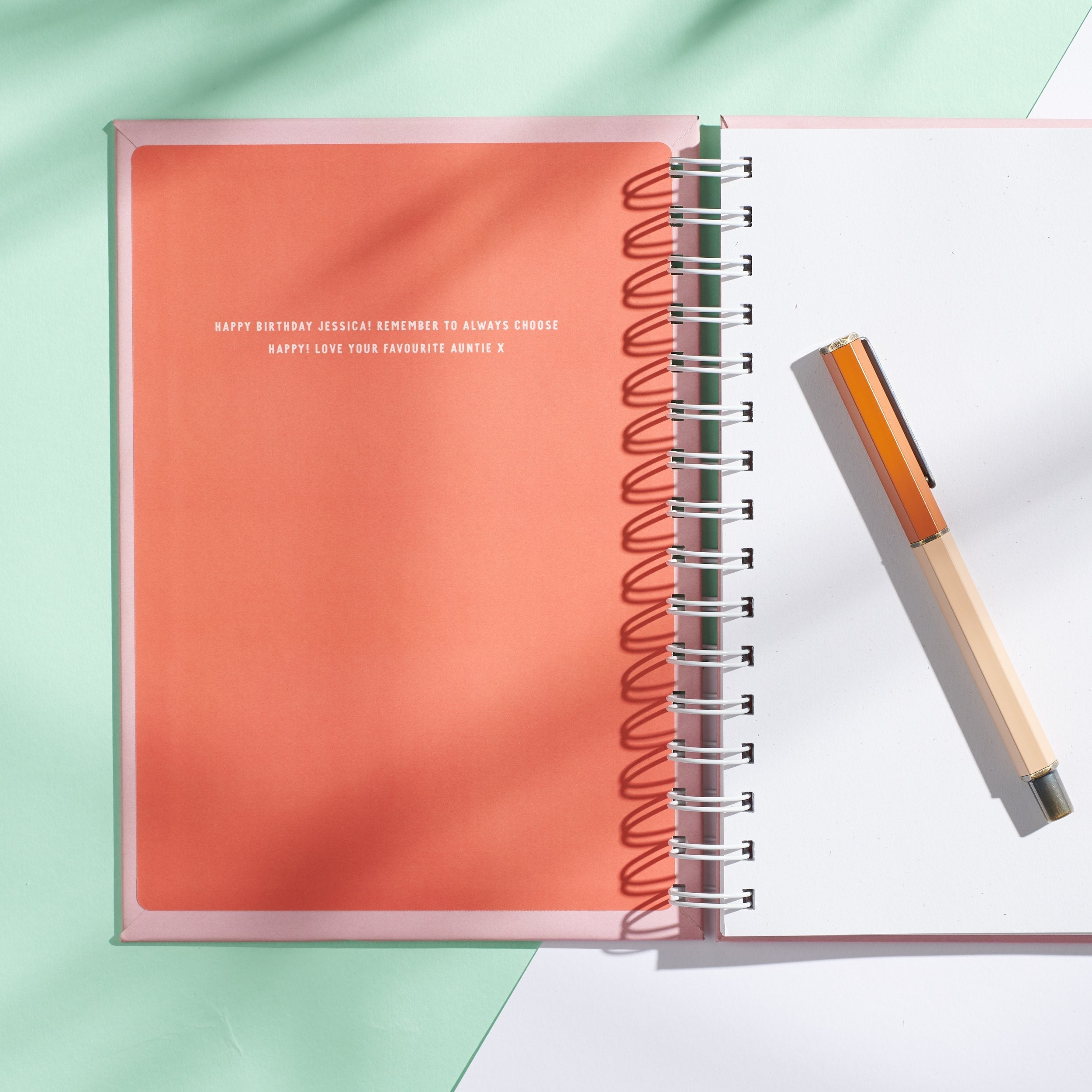 Oakdene Designs Notebooks Personalised 'Choose Happy' Notebook