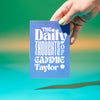 Oakdene Designs Notebooks Personalised Daily Thoughts Pocket Notebook