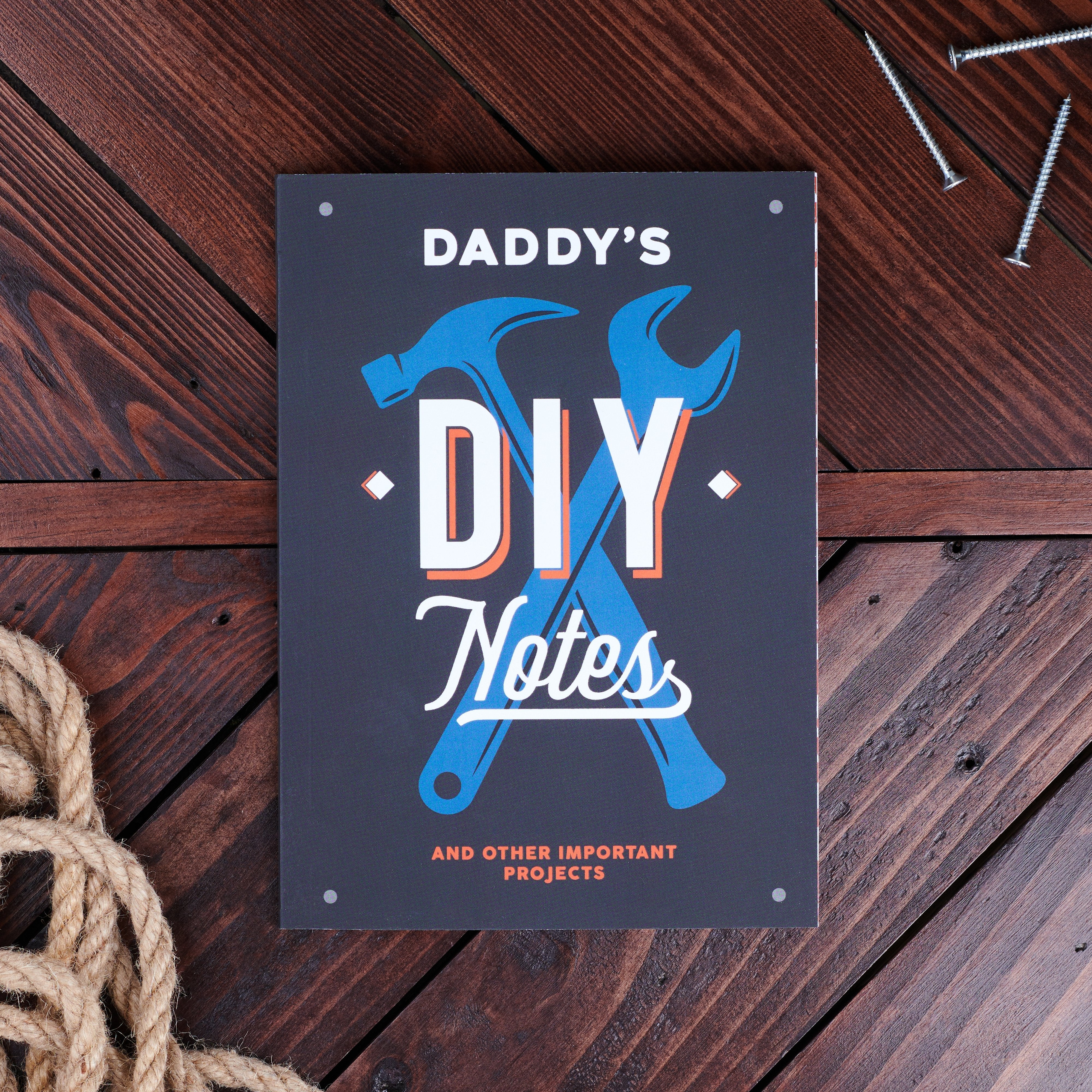 Oakdene Designs Notebooks Personalised DIY Notes And Plans Notebook