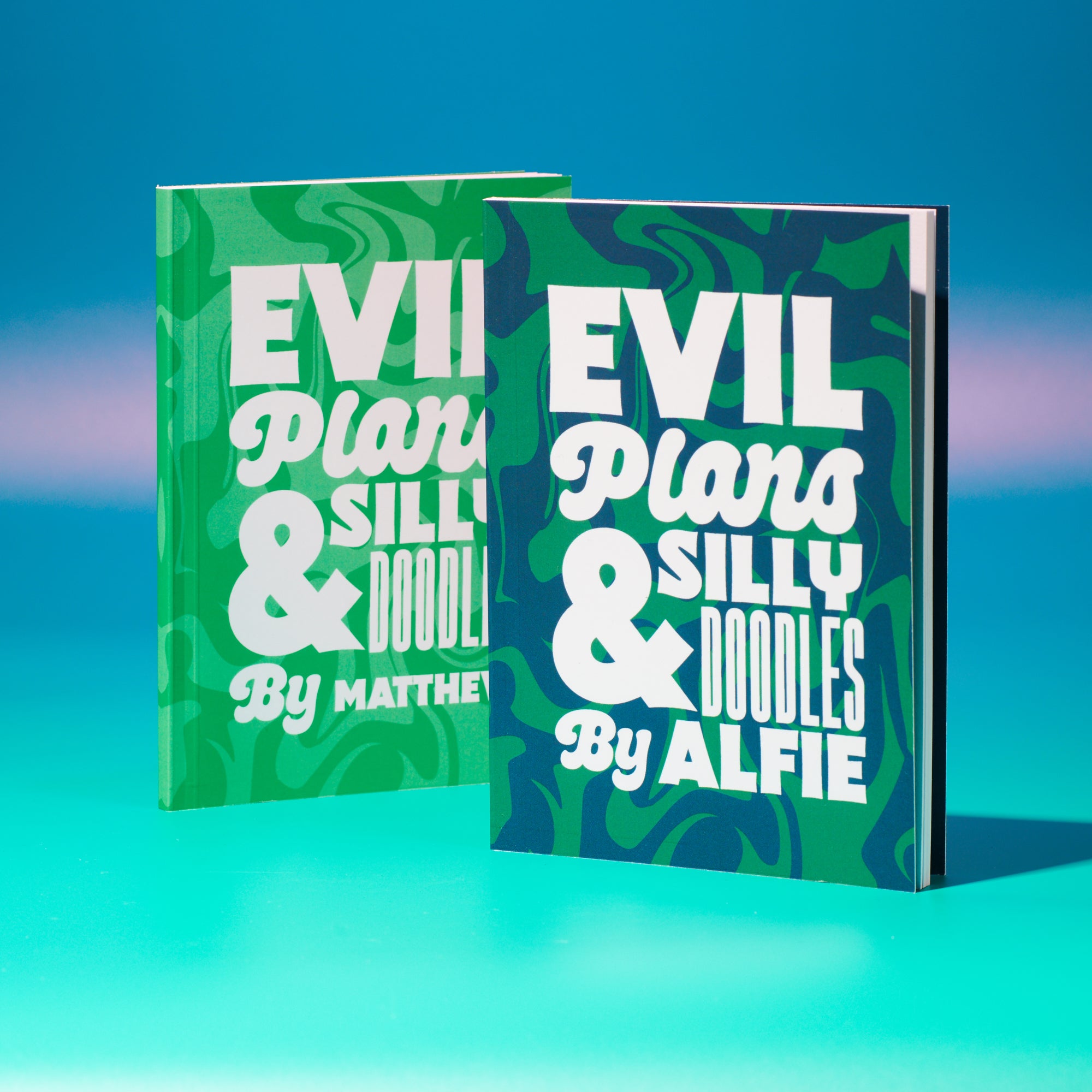 Oakdene Designs Notebooks Personalised Evil Plans & Doodles Pocket Notebook