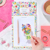 Oakdene Designs Notebooks Personalised Floral Stationary Pack