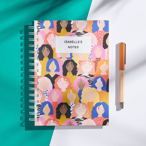 Oakdene Designs Notebooks Personalised Girl Power Notebook