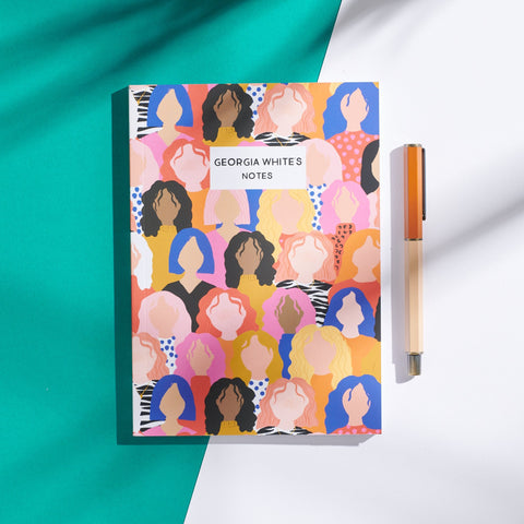 Oakdene Designs Notebooks Personalised Girl Power Notebook