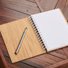 Oakdene Designs Notebooks Personalised Initial Bamboo Notebook Or Sketchpad