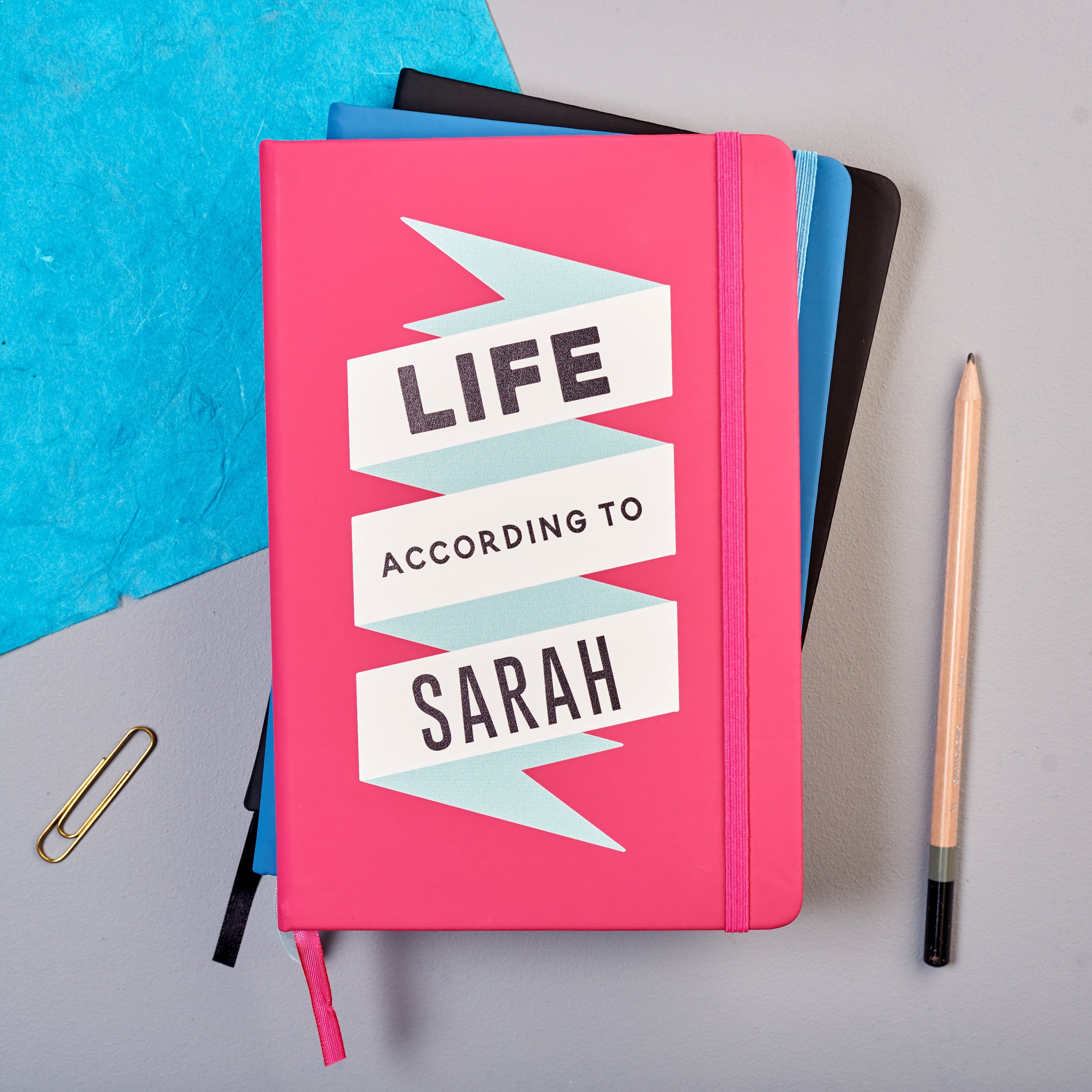 Oakdene Designs Notebooks Personalised 'Life According To' Notebook