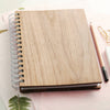 Oakdene Designs Notebooks Personalised 'Magical Bike' Walnut Notebook