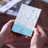 Oakdene Designs Notebooks Personalised Map Location Pocket Notebook