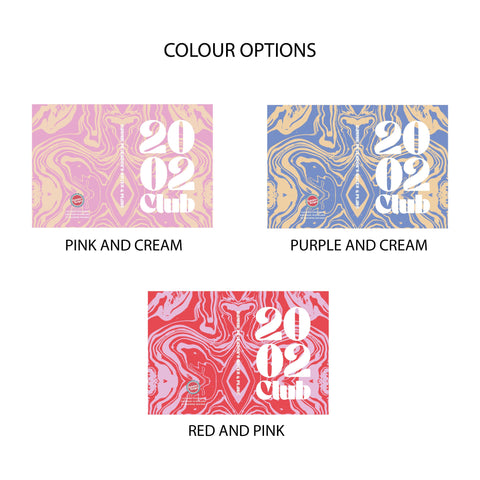 Oakdene Designs Notebooks Personalised Marbled Year Club Pocket Notebook
