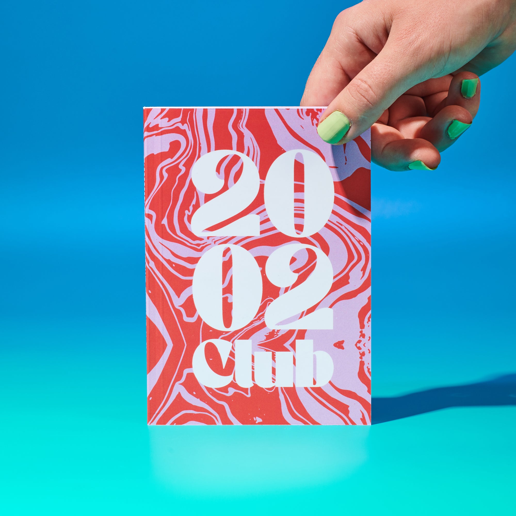 Oakdene Designs Notebooks Personalised Marbled Year Club Pocket Notebook
