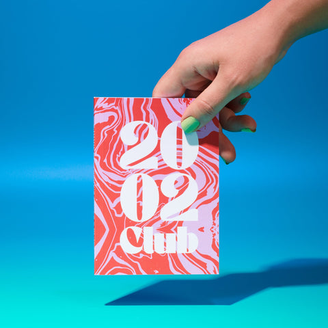Oakdene Designs Notebooks Personalised Marbled Year Club Pocket Notebook