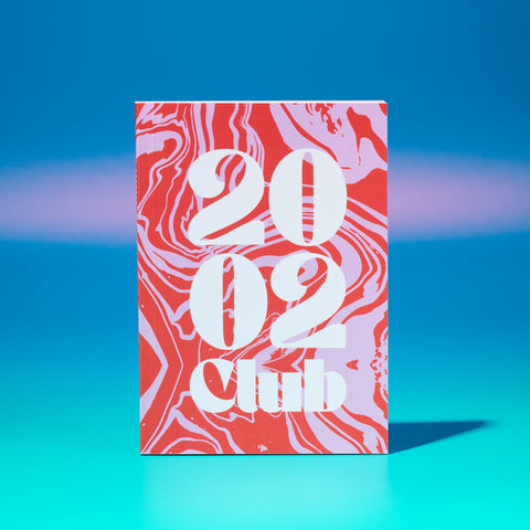 Oakdene Designs Notebooks Personalised Marbled Year Club Pocket Notebook
