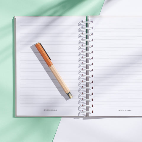 Oakdene Designs Notebooks Personalised Minimalist Hopes And Dreams Notebook