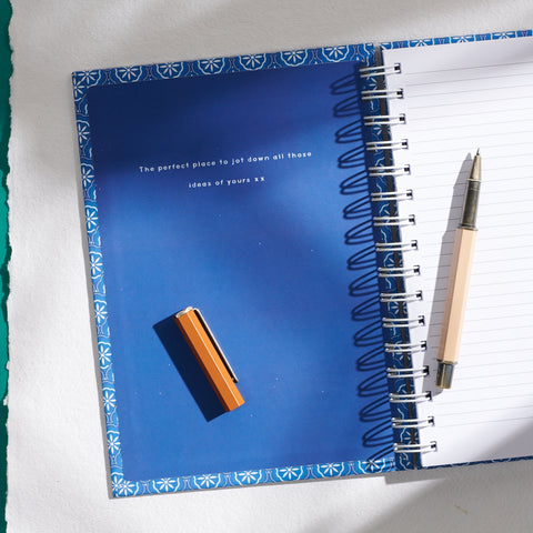 Oakdene Designs Notebooks Personalised Moroccan Tiled Notebook