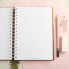 Oakdene Designs Notebooks Personalised Walnut Wedding Notebook