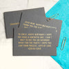 Oakdene Designs Notebooks Personalised Walnut Wedding Planner