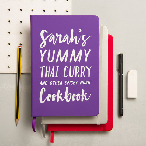 Personalised Yummy Cookbook - Oakdene Designs - 1