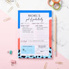 Oakdene Designs Notepads Personalised Colourful Productivity Pad Desk Planner