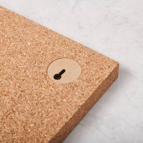 Oakdene Designs Noticeboards Personalised Geometric Name Cork Pin Board