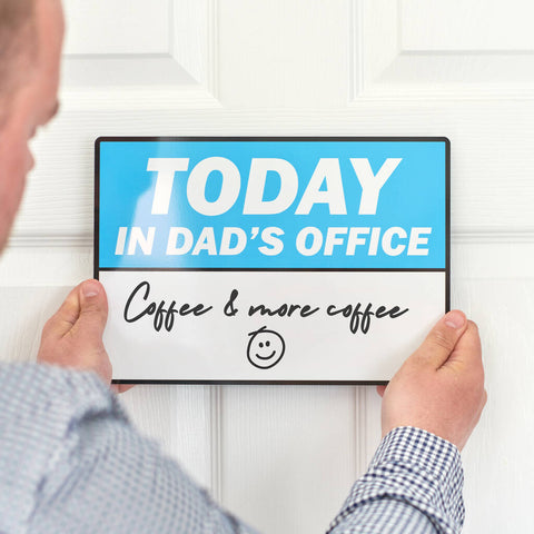 Oakdene Designs Noticeboards Personalised Today's Notice Metal Sign