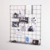 Steel Wire Mesh Notice Board With Shelf - Oakdene Designs - 4