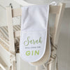 Oakdene Designs Oven Gloves Personalised 'Will Cook For Gin' Oven Gloves