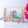 Oakdene Designs Photo Products Personalised Floral Birch Photo Block
