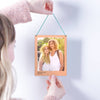 Oakdene Designs Photo Products Personalised Hanging Copper And Steel Photo Print