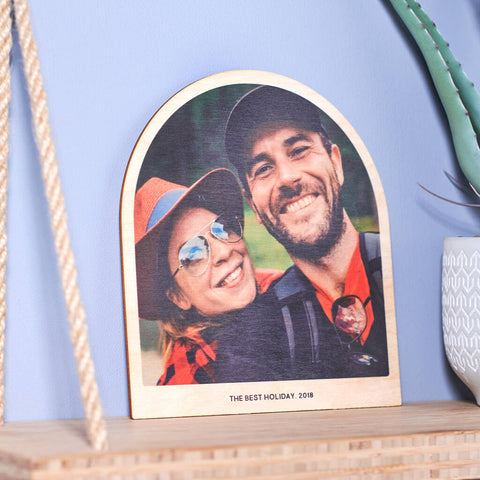 Oakdene Designs Photo Products Personalised Plywood Photo Print