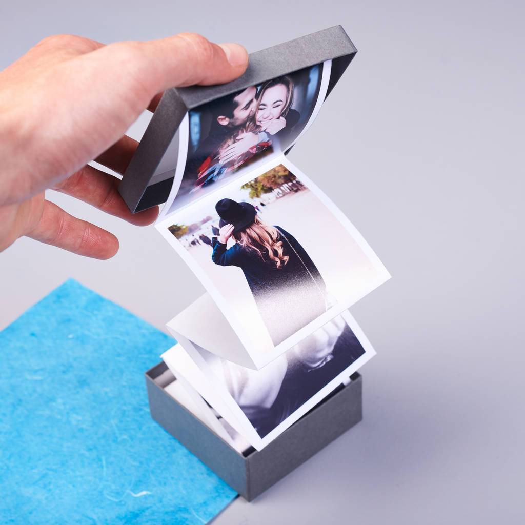 Oakdene Designs Photo Products Personalised Pop Out Photo Album In Box